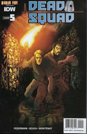 Dead Squad 5 published by IDW with cover art by Dave Hartman