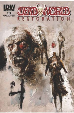 Deadworld: Restoration 4A published by IDW with cover art by Sami Makkonen