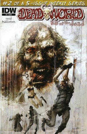 Deadworld: War of the Dead 2 published by IDW with cover art by Sami Makkonen