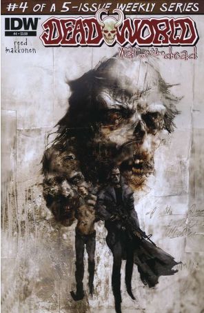 Deadworld: War of the Dead 4 published by IDW with cover art by Sami Makkonen