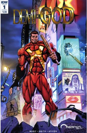 Demi-God 1A published by IDW with cover art by Andy Smith