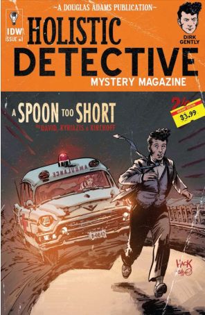 Dirk Gently's Holistic Detective Agency: A Spoon Too Short 1A published by IDW with cover art by Robert Hack