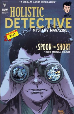 Dirk Gently's Holistic Detective Agency: A Spoon Too Short 4A published by IDW with cover art by Robert Hack