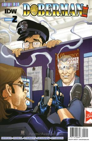 Doberman (IDW) 2 published by IDW with cover art by Bernard Chang