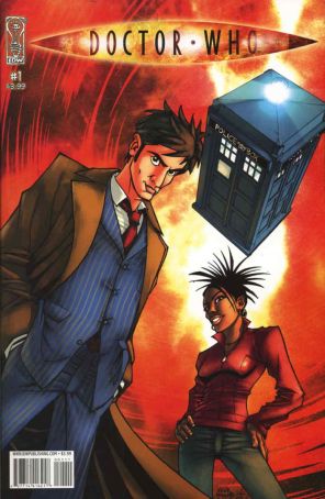 Doctor Who (2nd Series) 1 published by IDW with cover art by Nick Roche