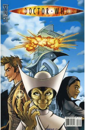 Doctor Who (2nd Series) 3 published by IDW with cover art by Nick Roche