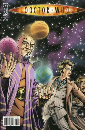 Doctor Who (2nd Series) 4 published by IDW with cover art by Nick Roche