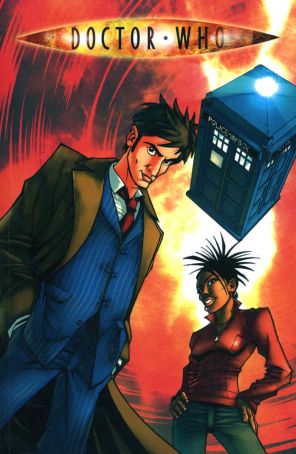 Doctor Who (2nd Series) TPB 1 published by IDW with cover art by Nick Roche