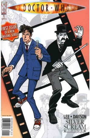 Doctor Who (3rd Series) 1A published by IDW with cover art by Paul Grist