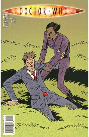 Doctor Who (3rd Series) 10 published by IDW with cover art by Paul Grist