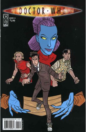 Doctor Who (3rd Series) 11 published by IDW with cover art by Paul Grist