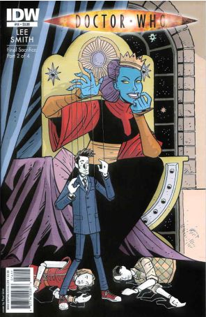 Doctor Who (3rd Series) 14 published by IDW with cover art by Paul Grist