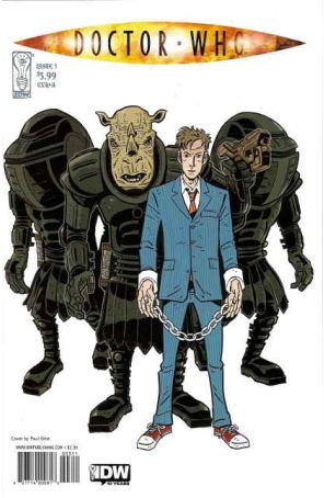 Doctor Who (3rd Series) 3A published by IDW with cover art by Paul Grist
