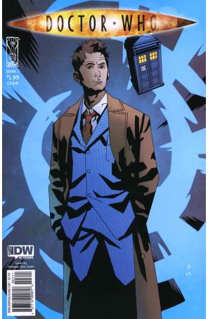 Doctor Who (3rd Series) 3B published by IDW with cover art by Matthew Dow Smith