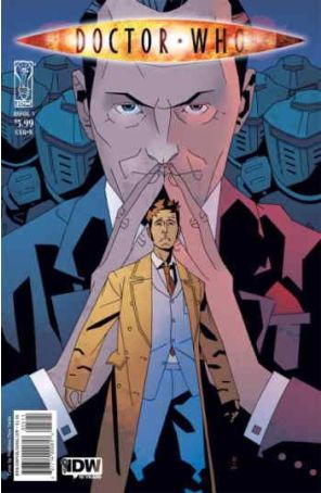 Doctor Who (3rd Series) 5B published by IDW with cover art by Matthew Dow Smith