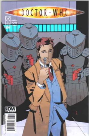 Doctor Who (3rd Series) 6B published by IDW with cover art by Matthew Dow Smith
