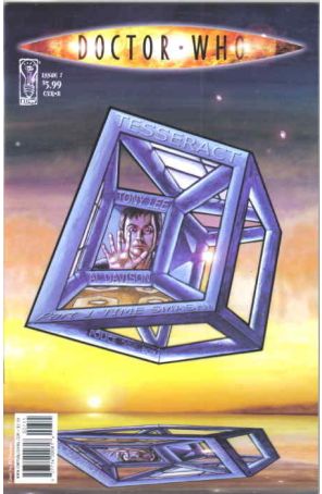 Doctor Who (3rd Series) 7B published by IDW with cover art by Al Davidson