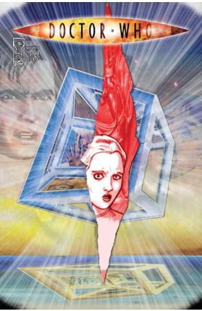 Doctor Who (3rd Series) 8B published by IDW with cover art by Al Davidson