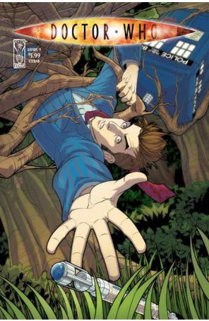 Doctor Who (3rd Series) 9B published by IDW with cover art by Al Davison