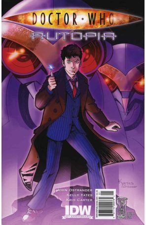 Doctor Who: Autopia 1A published by IDW with cover art by Kelly Yates