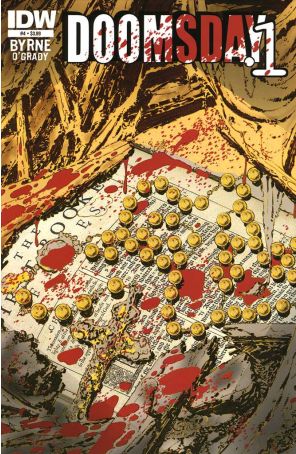Doomsday.1 4 published by IDW with cover art by John Byrne