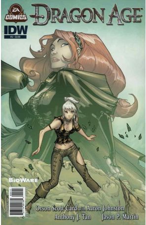 Dragon Age 5 published by IDW with cover art by Humberto Ramos