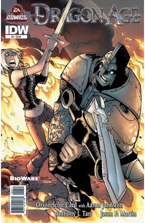 Dragon Age 6 published by IDW with cover art by Humberto Ramos