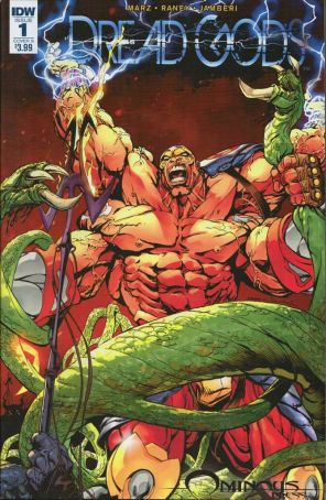 Dread Gods 1B published by IDW with cover art by Bart Sears