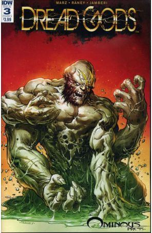 Dread Gods 3A published by IDW with cover art by Tom Raney