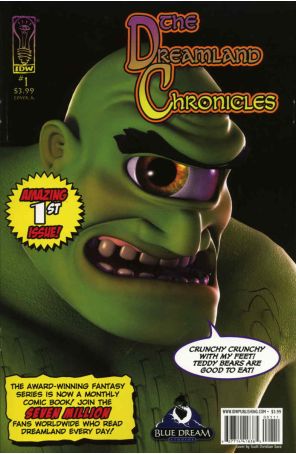 The Dreamland Chronicles (IDW) 1A published by IDW with cover art by Scott Christian Sava