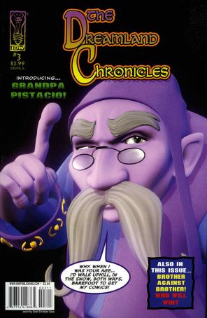 The Dreamland Chronicles (IDW) 3A published by IDW with cover art by Scott Christian Sava