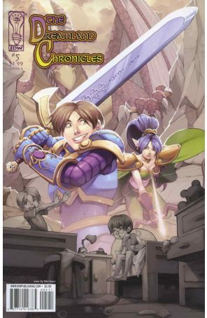 The Dreamland Chronicles (IDW) 5B published by IDW with cover art by Niko Geyer
