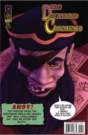 The Dreamland Chronicles (IDW) 6A published by IDW with cover art by Scott Christian Sava