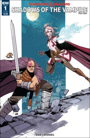 Dungeons And Dragons (2nd Series) 1A published by IDW with cover art by Nelson Daniel