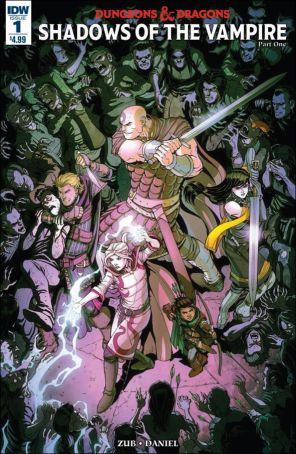 Dungeons And Dragons (2nd Series) 1 published by IDW with cover art by Max Dunbar