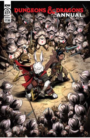 Dungeons And Dragons Annual 2022B published by IDW with cover art by Eduardo Mello