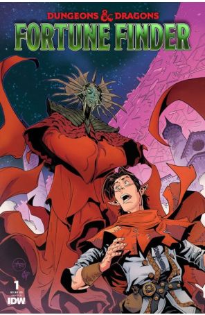 Dungeons And Dragons: Fortune Finder 1B published by IDW with cover art by José Jaro