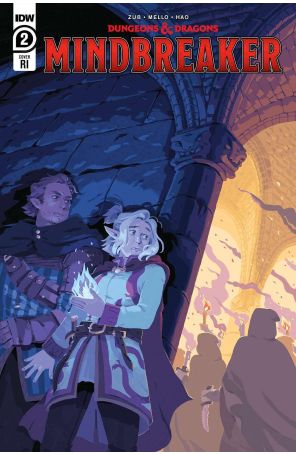 Dungeons And Dragons: Mindbreaker 2C published by IDW with cover art by Max Davenport