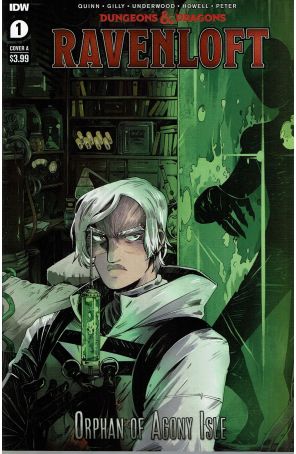 Dungeons And Dragons-Ravenloft: Orphan of Agony Isle 1A published by IDW with cover art by Bayleigh Underwood