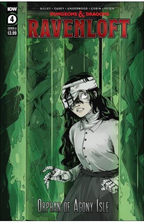 Dungeons And Dragons-Ravenloft: Orphan of Agony Isle 4A published by IDW with cover art by Bayleigh Underwood