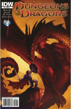 Dungeons And Dragons 0A published by IDW with cover art by Paul Renaud