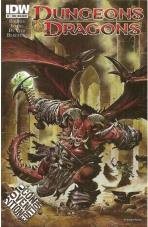 Dungeons And Dragons 0D published by IDW with cover art by Wayne Reynolds