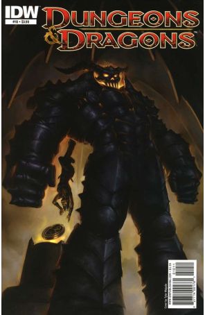 Dungeons And Dragons 10 published by IDW with cover art by Tyler Walpole