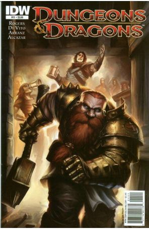 Dungeons And Dragons 11 published by IDW with cover art by Tyler Walpole