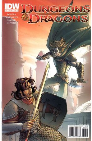 Dungeons And Dragons 7B published by IDW with cover art by Denis Medri