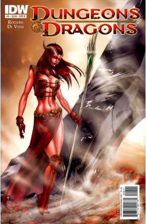 Dungeons And Dragons 8B published by IDW with cover art by Andrea di Vito