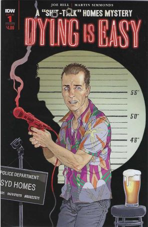 Dying is Easy 1B published by IDW with cover art by Gabriel Rodriguez