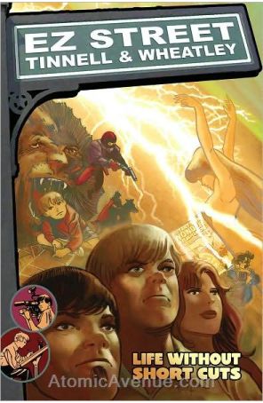 EZ Street 1 published by IDW with cover art by Mark Wheatley
