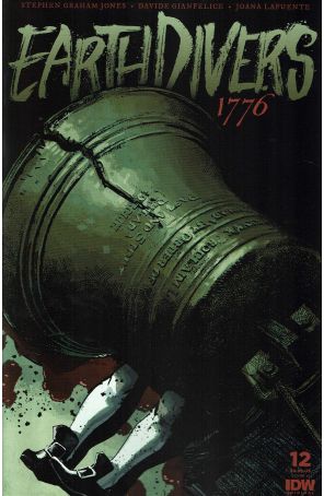 Earthdivers 12A published by IDW with cover art by Rafael Albuquerque