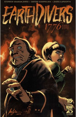 Earthdivers 15A published by IDW with cover art by Rafael Albuquerque
